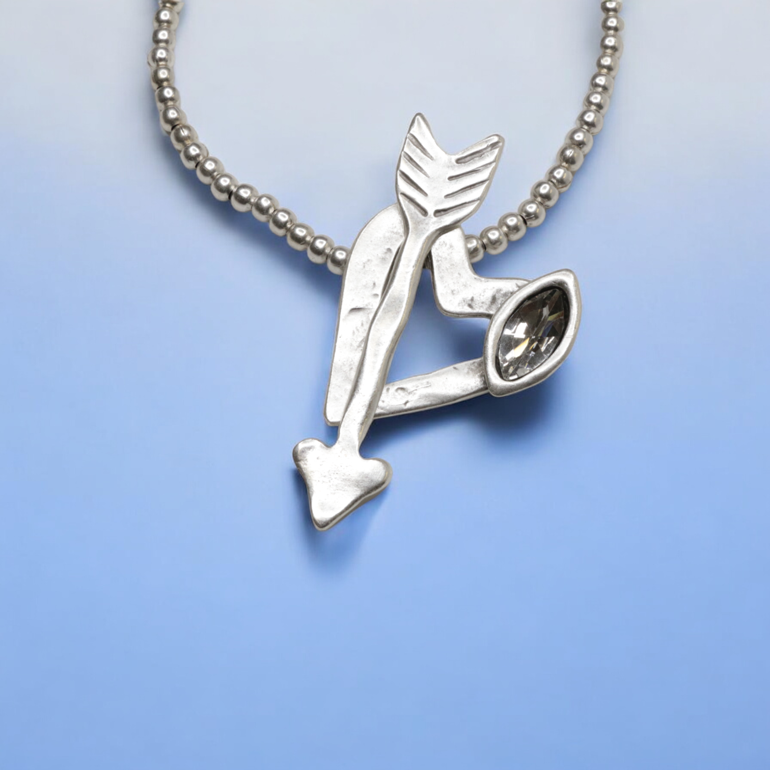 The Ancient Bazaar Jewelry & Accessories – Colar pingente/pendente por atacado – Artigo # 1552-75 - Colar de Estanho 1