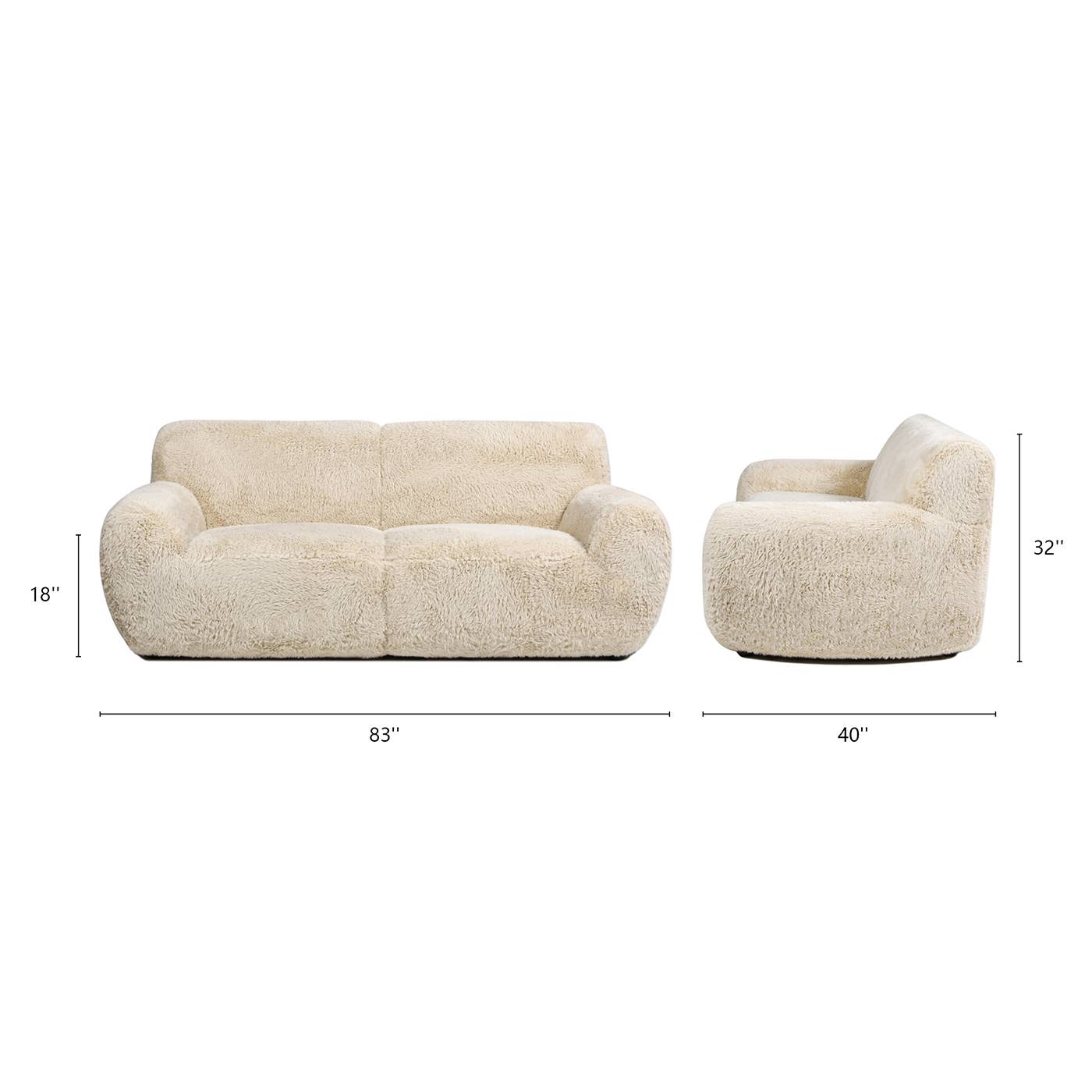 Jennifer Taylor Home - Wholesale Chair - Summit Faux Sheepskin Large Overstuffed Seating Collection9
