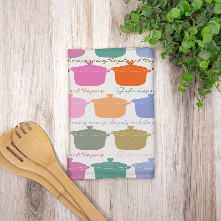 Marigold Catholic Goods, Co. - Wholesale Tea Towel - Avila Kitchen Towel1