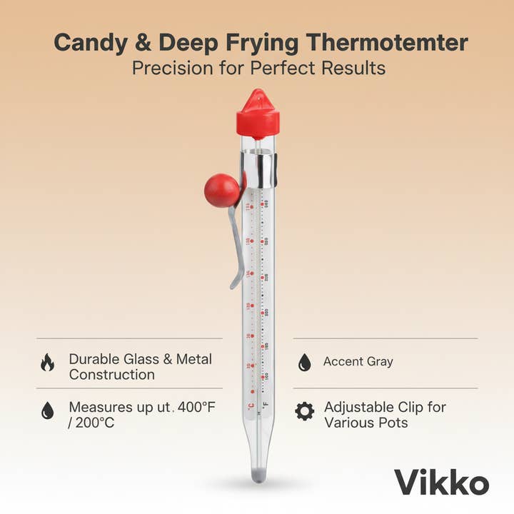 Kadra Kitchenware - Wholesale Thermometer - Trudeau - Candy & Deep Frying Thermometer3