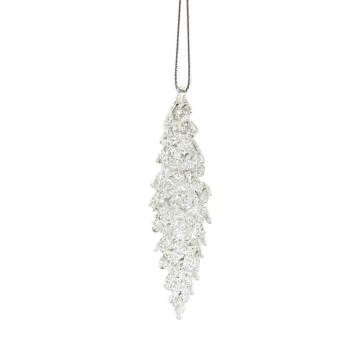 FW-Glas - Wholesale Ornament - icicles spun, clear0