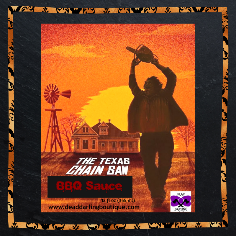 Dead Darling Boutique - Wholesale BBQ Sauce - Texas Chainsaw BBQ Sauce1