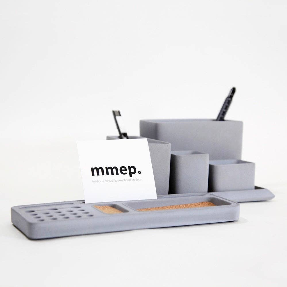 MMEP. – wholesale Desk organiser – Concrete Desk Organizer Set5