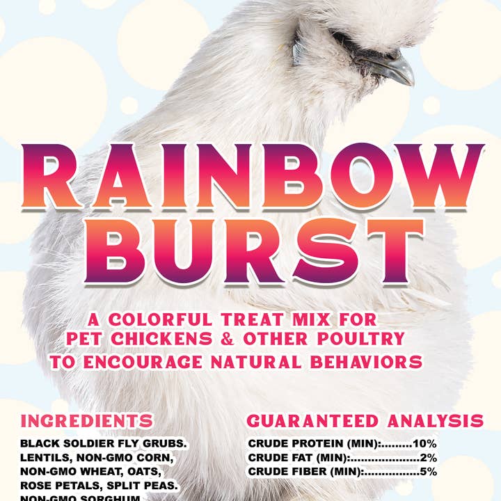 Dahlia Pets - Wholesale Pet treats – Dog - Rainbow Burst Textured Treat To Encourage Natural Behaviors4
