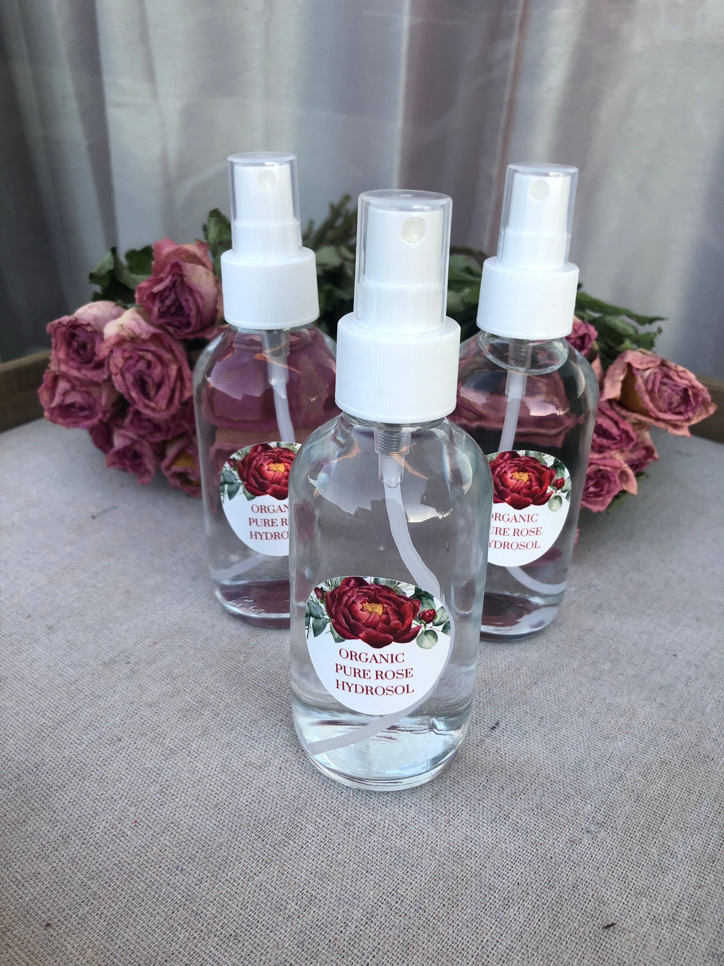 Nomads and Settlers – wholesale Face & body mist/water – ORGANIC 4 oz.  Rose Water, Rose Hydrosol2