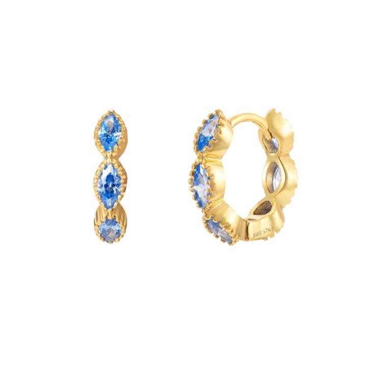 Brisa hoops blue for wholesale by Rosies