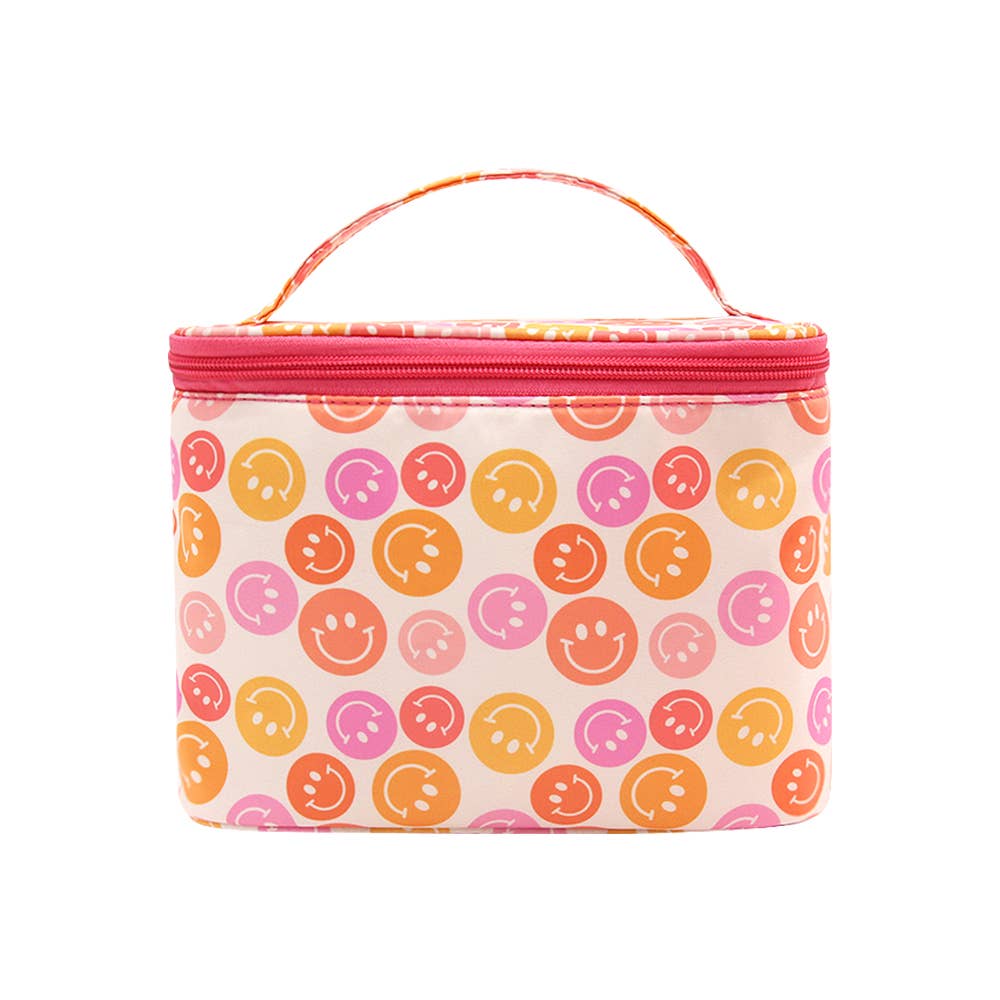 Mavi Bandz - Wholesale Makeup/Cosmetic Bag - Karma Collection Smiley Cosmetic Travel Bag Holiday Gift