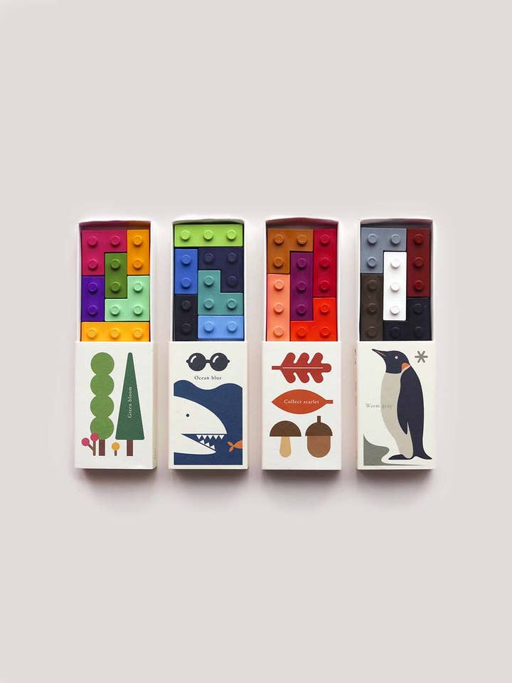 Pocket Crayon - Fire Engine for wholesale by Living Refinery