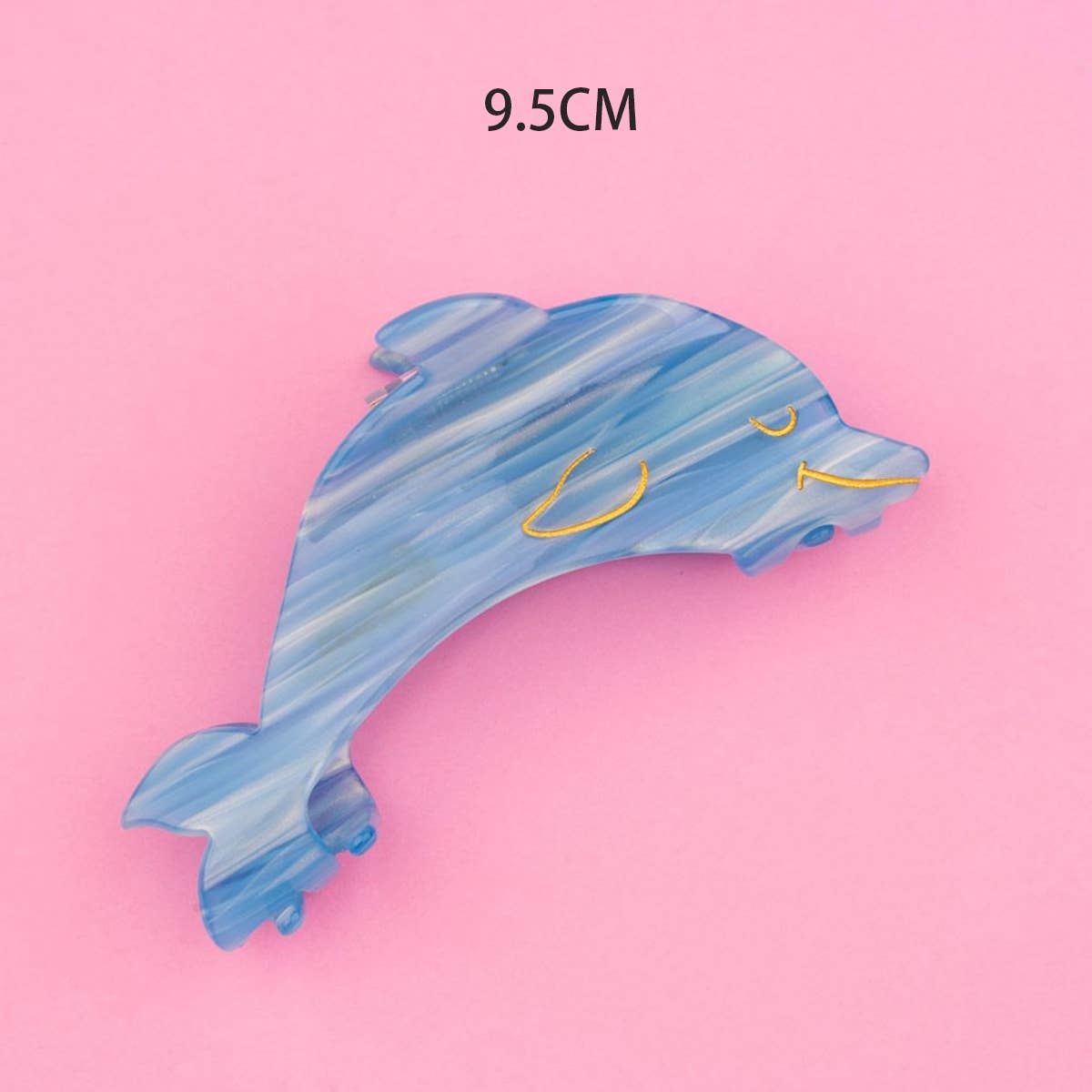 ACCITY - Wholesale Hair Clip - Women's - OCEAN BEACH FISH SEASHELL ACRYLIC HAIR CLAW CLIPS _CWAHA05523