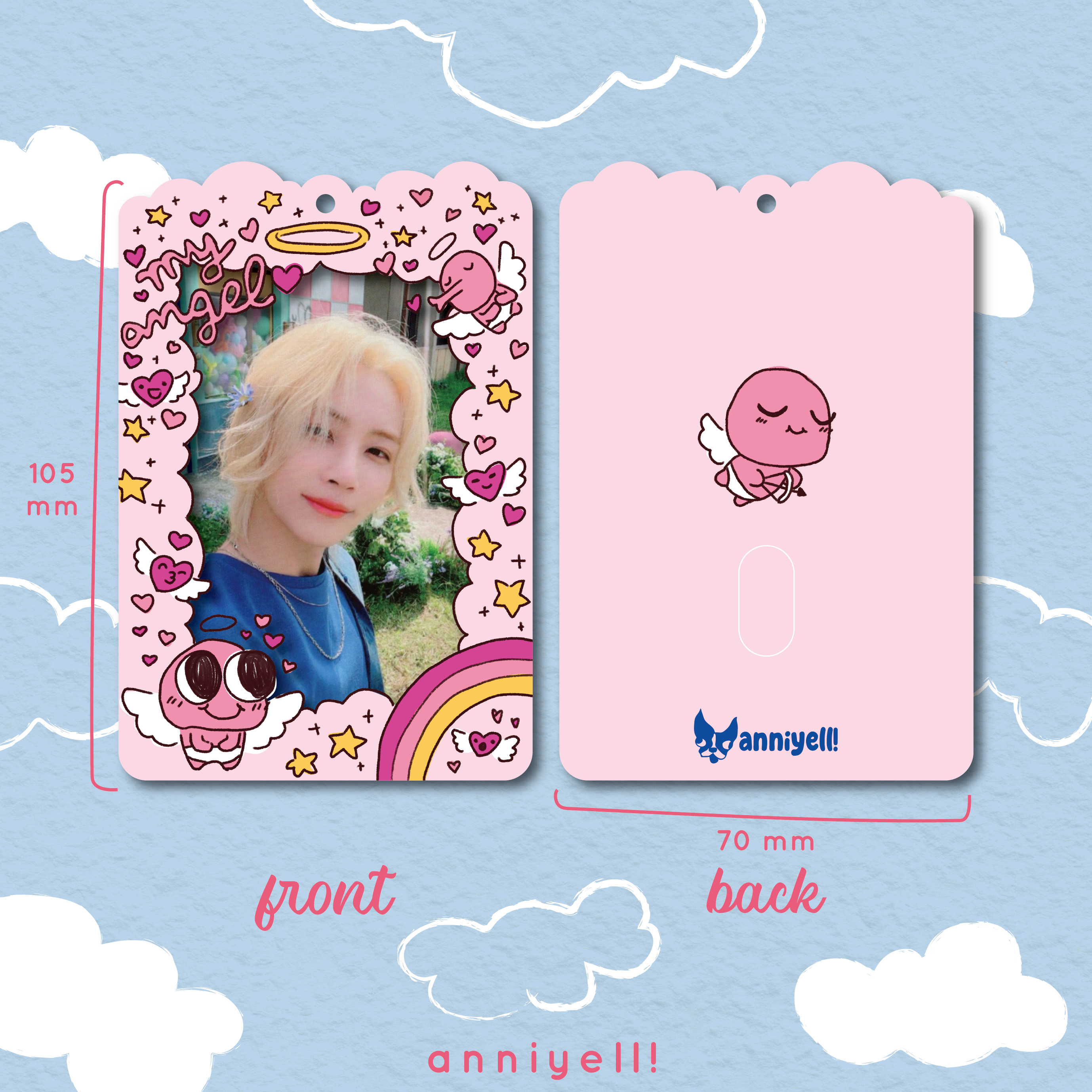 anniyell - Wholesale Card Holder - Unisex - my angel Acrylic Photocard Holder2