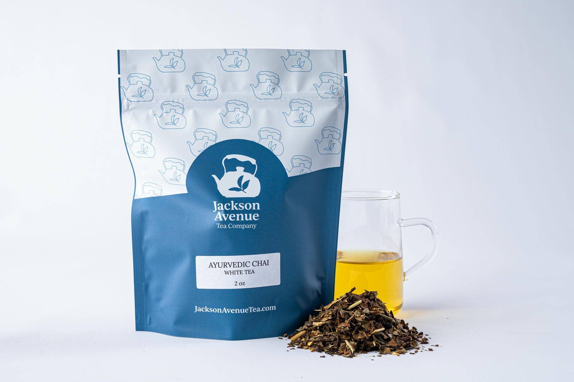 Jackson Avenue Tea Co - Wholesale Loose Tea - Ayurvedic Chai White Loose Leaf Tea1