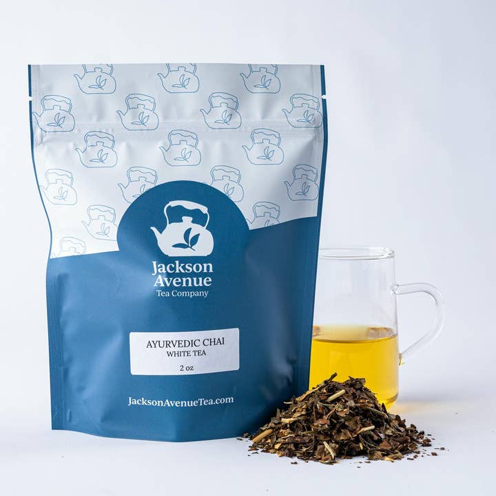 Jackson Avenue Tea Co - Wholesale Loose Tea - Ayurvedic Chai White Loose Leaf Tea1