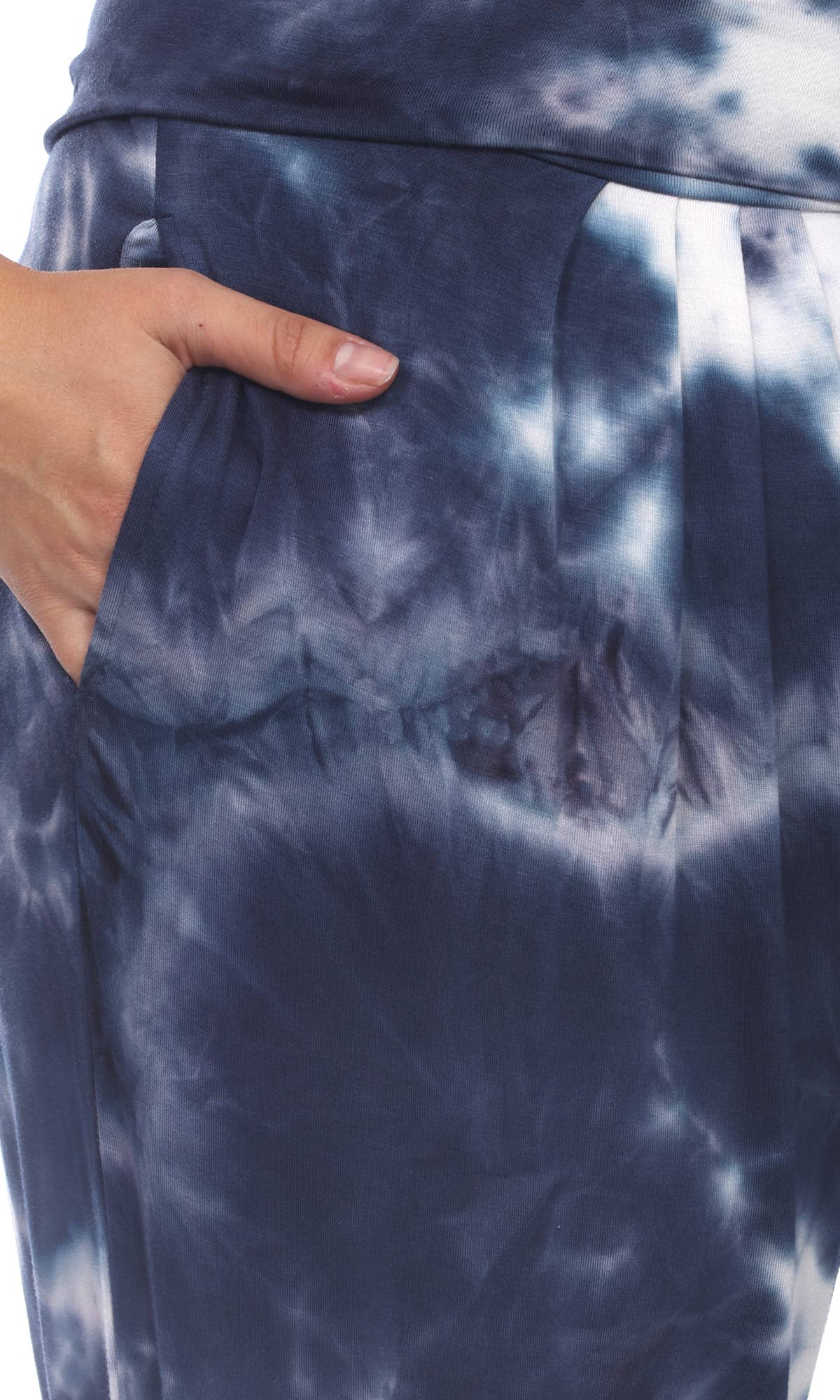 WHITE MARK - Venta al por mayor Pantalones - Mujer - MÁS EL TAMAÑO DE LAZO DYE HAREM PANTALONES7