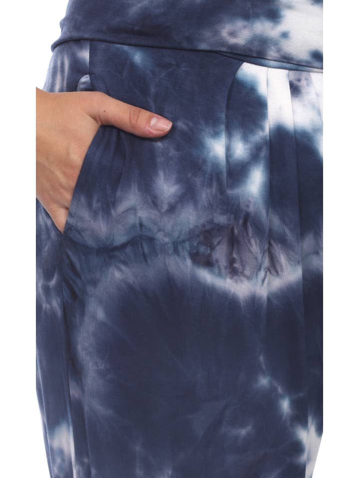 WHITE MARK - Vendita all'ingrosso Pantalone - Donna - PANTALONI HAREM TIE DYE - TAGLIE FORTI7