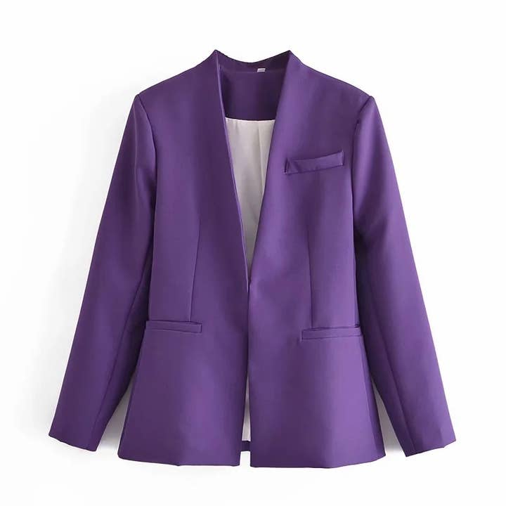 Rosa Clothing - Wholesale Blazer - Women's - Formal multi-color blazer suit cardigan4