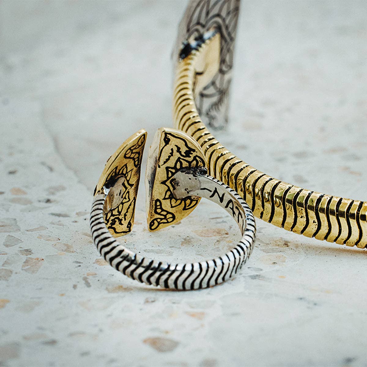 bahgsu jewels - Vendita all'ingrosso Anelli cocktail/statement - Anello mistico naturale - Pietra di luna8