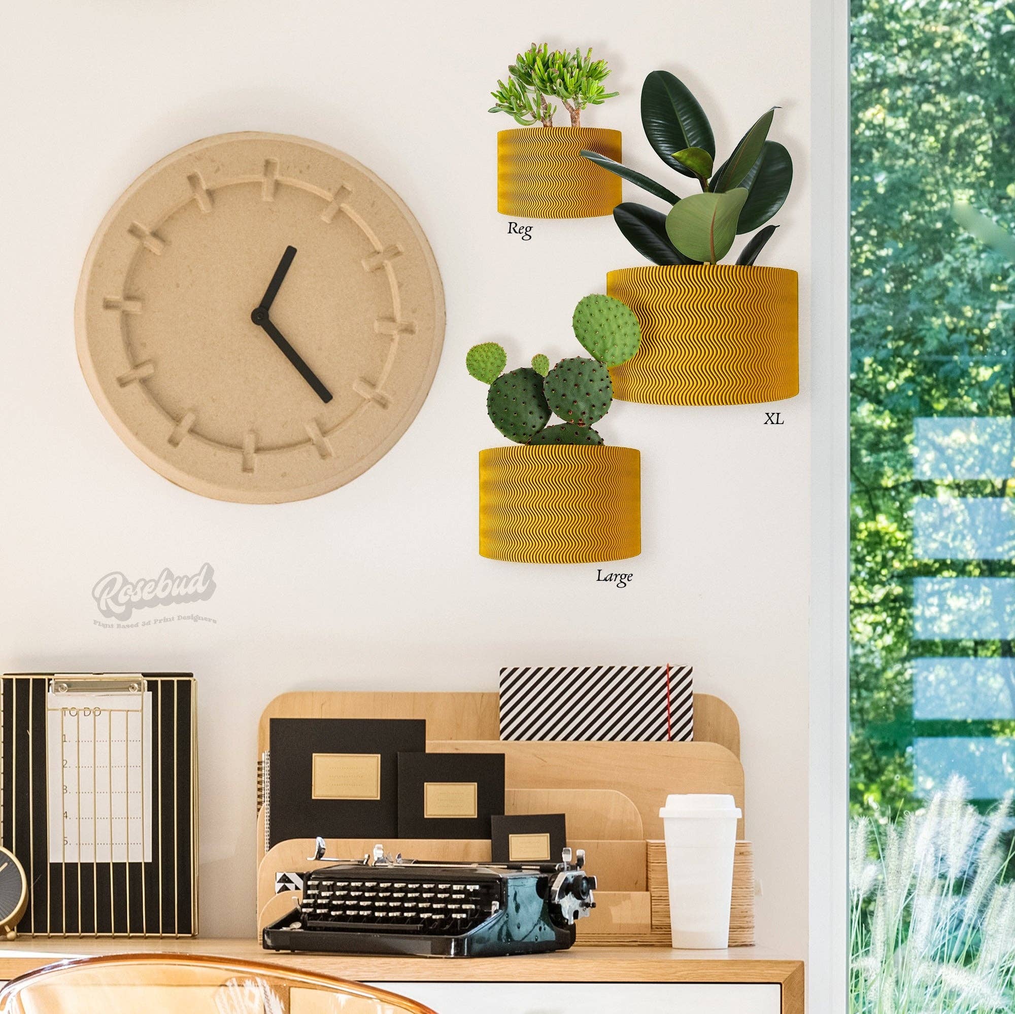 Rosebud Homegoods – wholesale Väggkruka – Ripple Väggkruka15