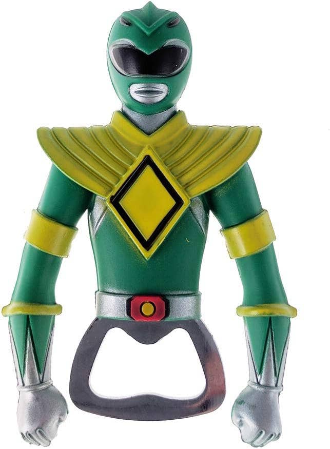Official Store – wholesale Flask-/vinöppnare – Power Rangers - Grön Ranger flasköppnare0