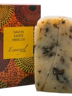 Nährende Seife mit Sheabutter und Hibiskusblüten für den Großhandel von Esancyel cosmetics