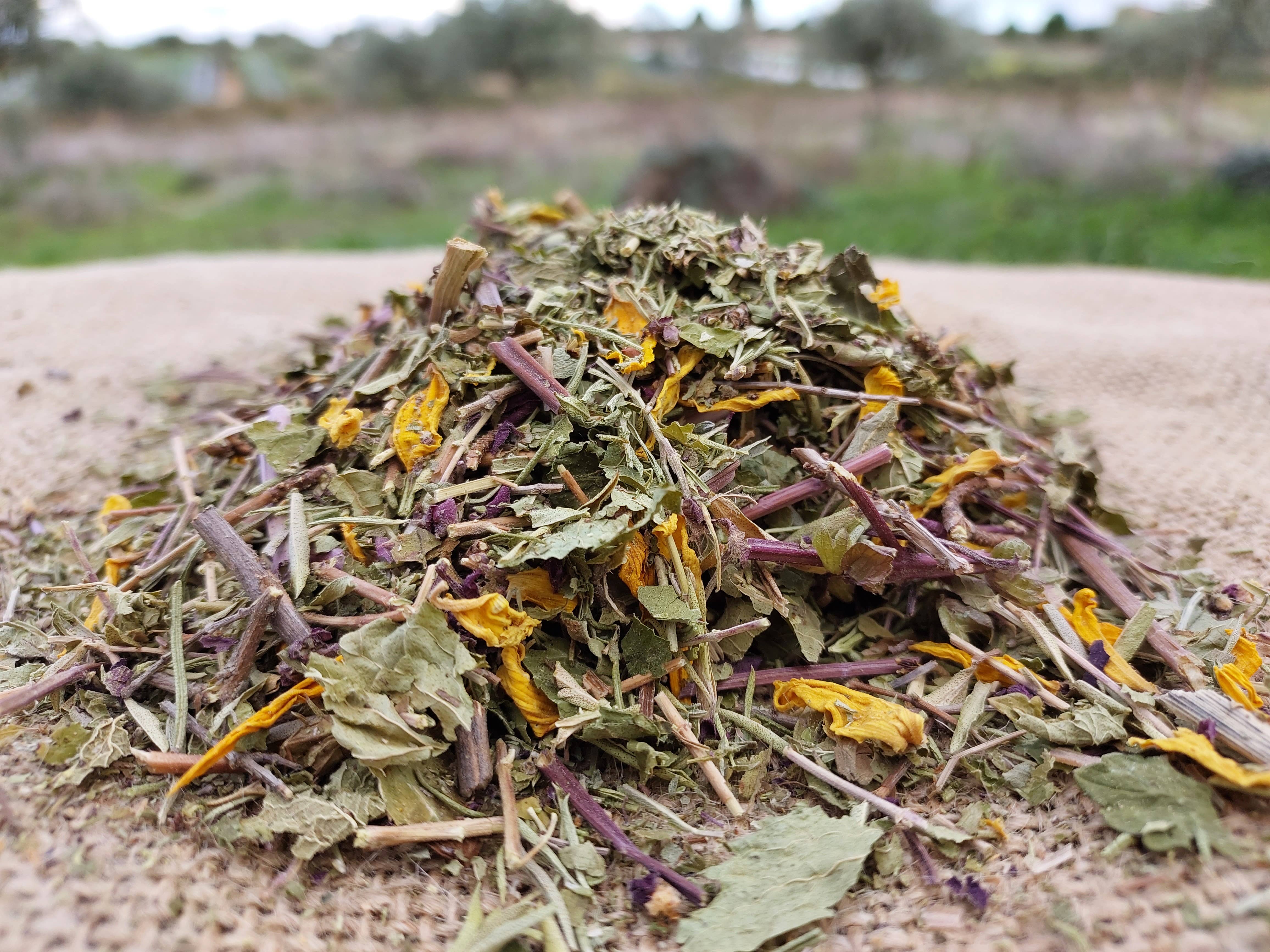 Ervas da Zoé - Vendita all'ingrosso Tisane salutari e depurative - 42. Miscela di erbe «Barnabas Rooster» Bio 40g1