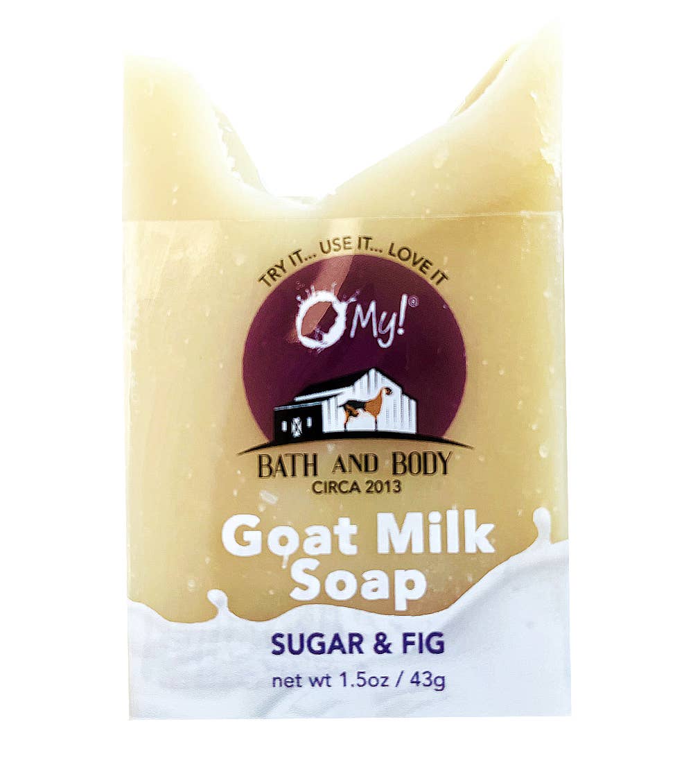 O My! Bath and Body - Wholesale Bar Soap - O My Goat Milk Soap 1.5oz Traveler | Made with Raw Goat Milk10