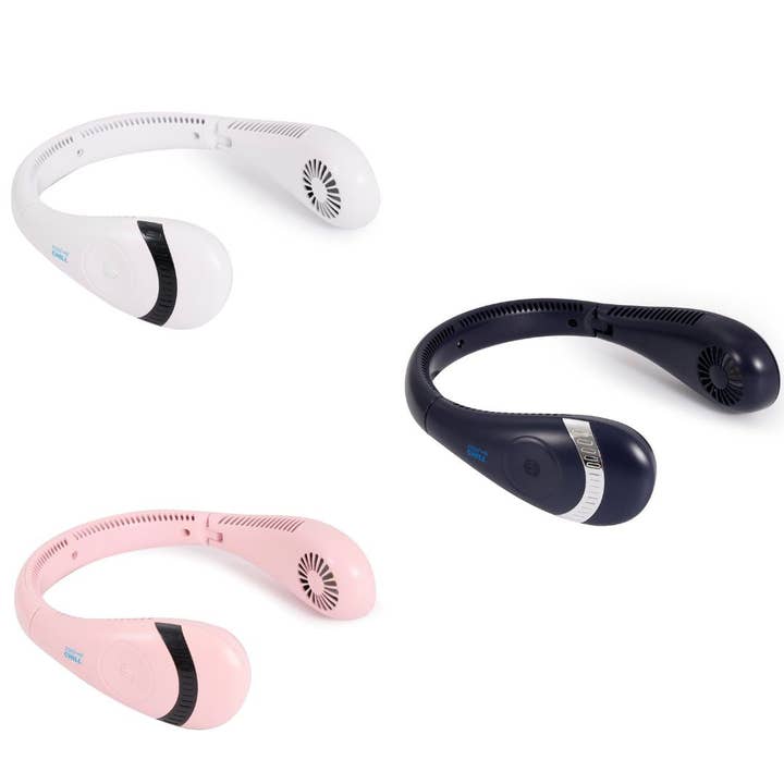 Showcase - Wholesale Handheld Electric Fan - Cool Chill Foldable NeckSlim Fan Summer Tiktok Viral