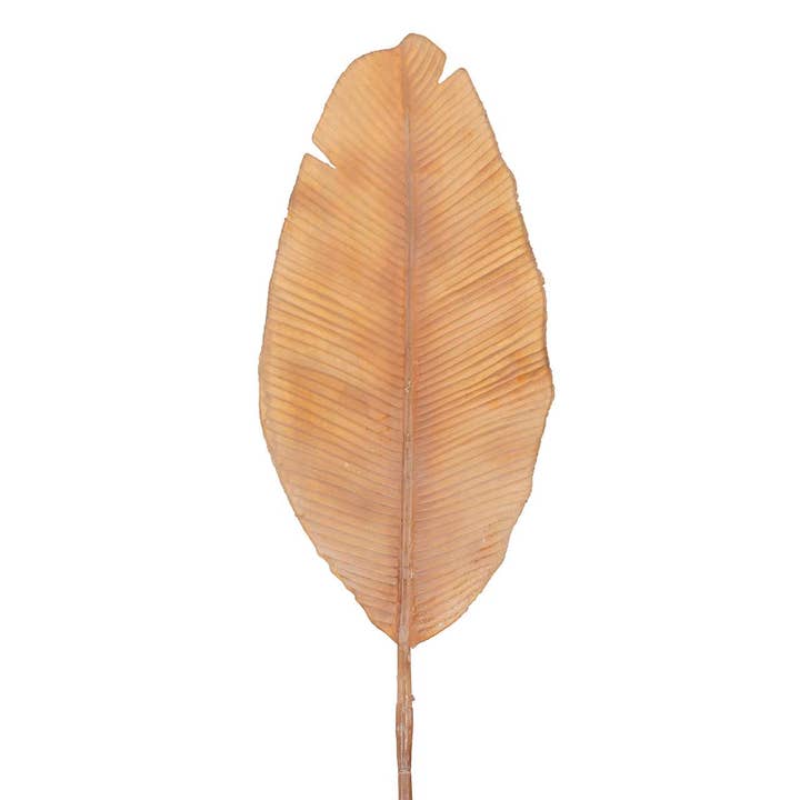 Polyesterblad beige 25x25x91 cm_812259 voor wholesale door Garpe Interiores - GARPE GROUP - GARCÍA PÉREZ Y CÍA S.L.-