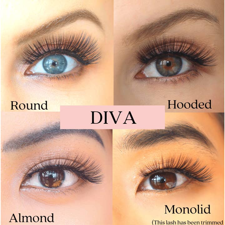 Amaia - Wholesale False/fake eyelashes - Diva Strip Lash3