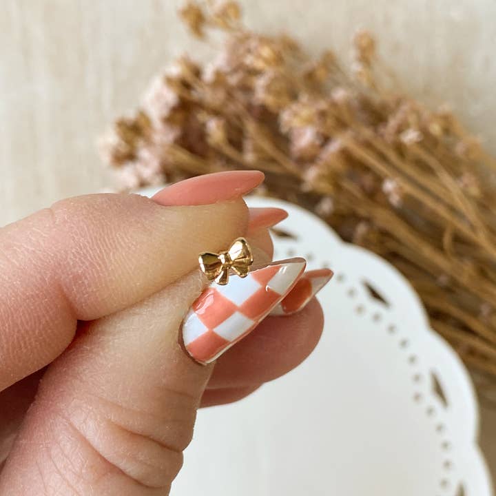 Agaveh girl - Wholesale Stud/Post Earrings - Baby Bows1