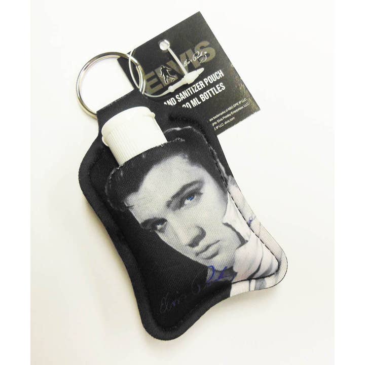 MID-SOUTH PRODUCTS - Vente Porte-clés – unisexe - Porte-clés Elvis - Noir et blanc