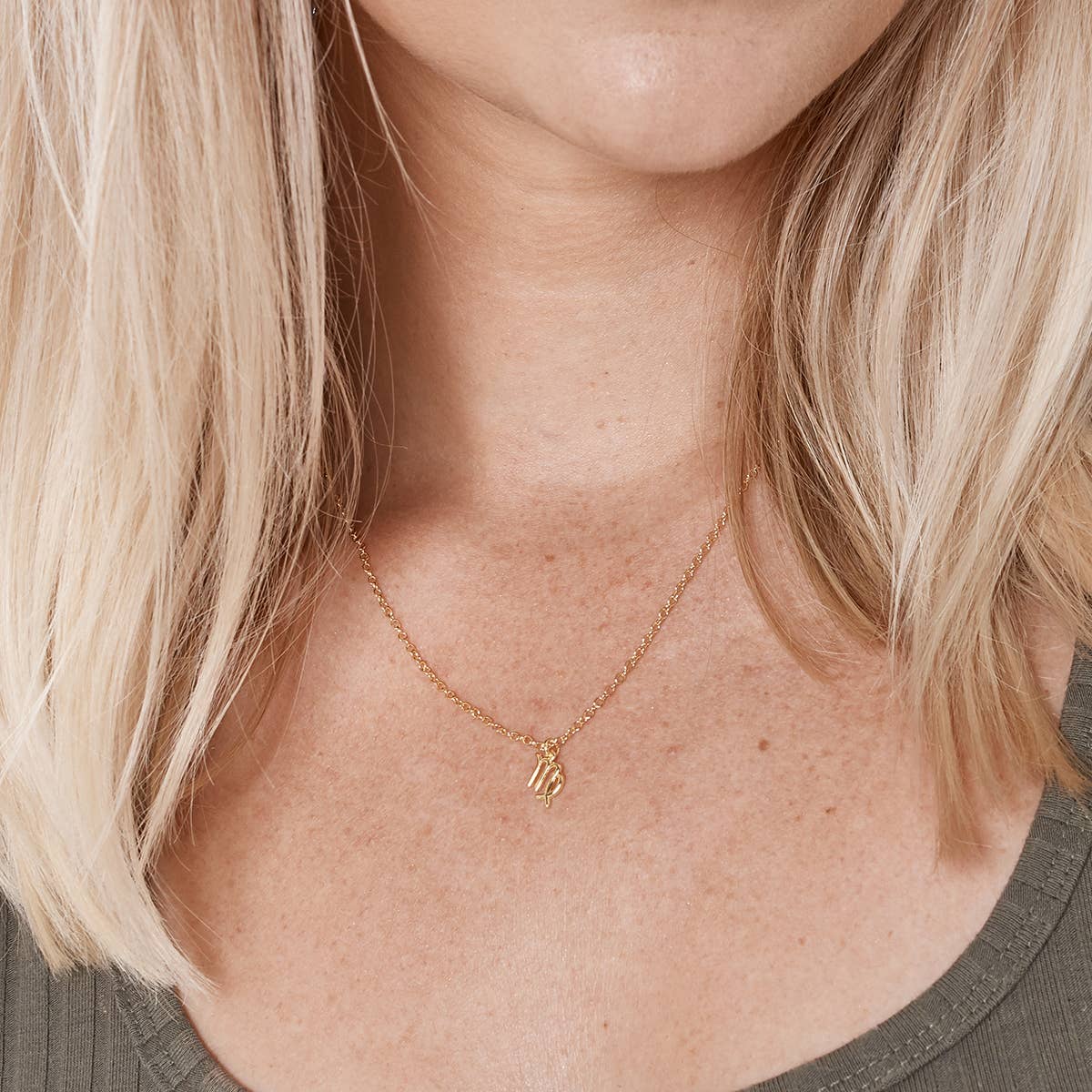 Dear Ava – wholesale Hänge-/berlockhalsband – 8 september halsband Present för födelsedag, Jungfrun2