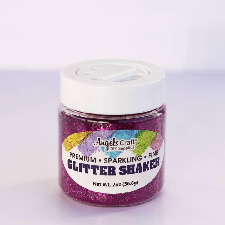 Angels Craft – wholesale Glitter – Glitter Shakers 12-ct in 5 Asstd. Metallic Colors