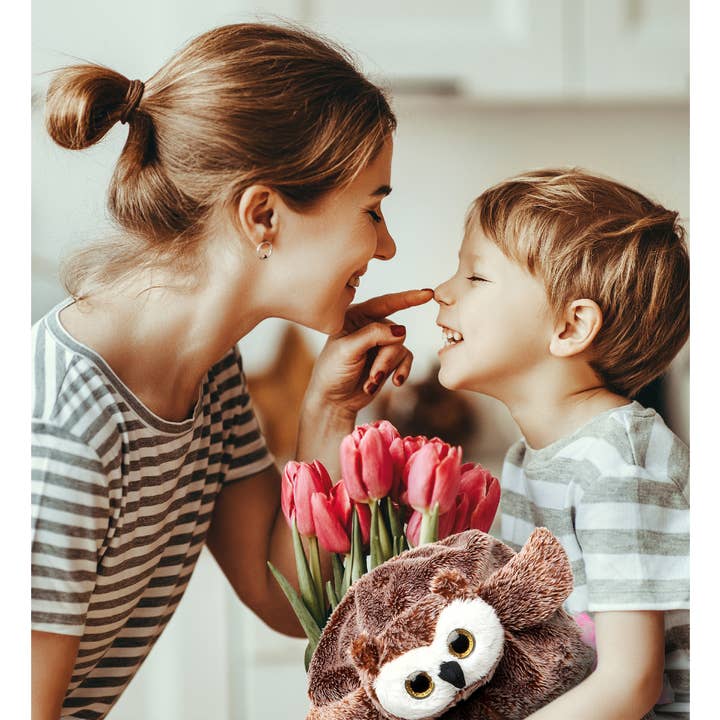 Cota Global - Vendita all'ingrosso Cappello - Bambini - Cappello di Peluche per la Festa della Mamma - Cuore Super Morbido - Gufo5