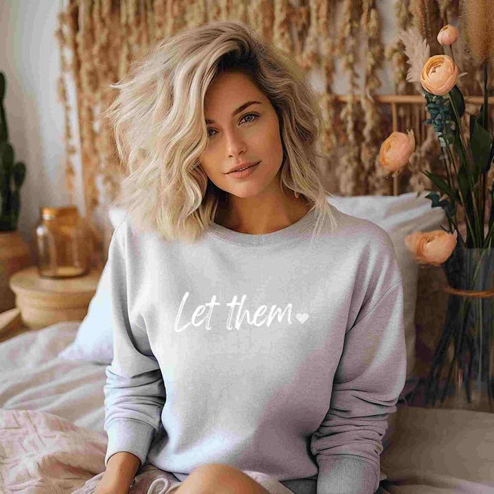 LET THEM Screen Printed Women's T-Shirt for wholesale by Rustic Radiance