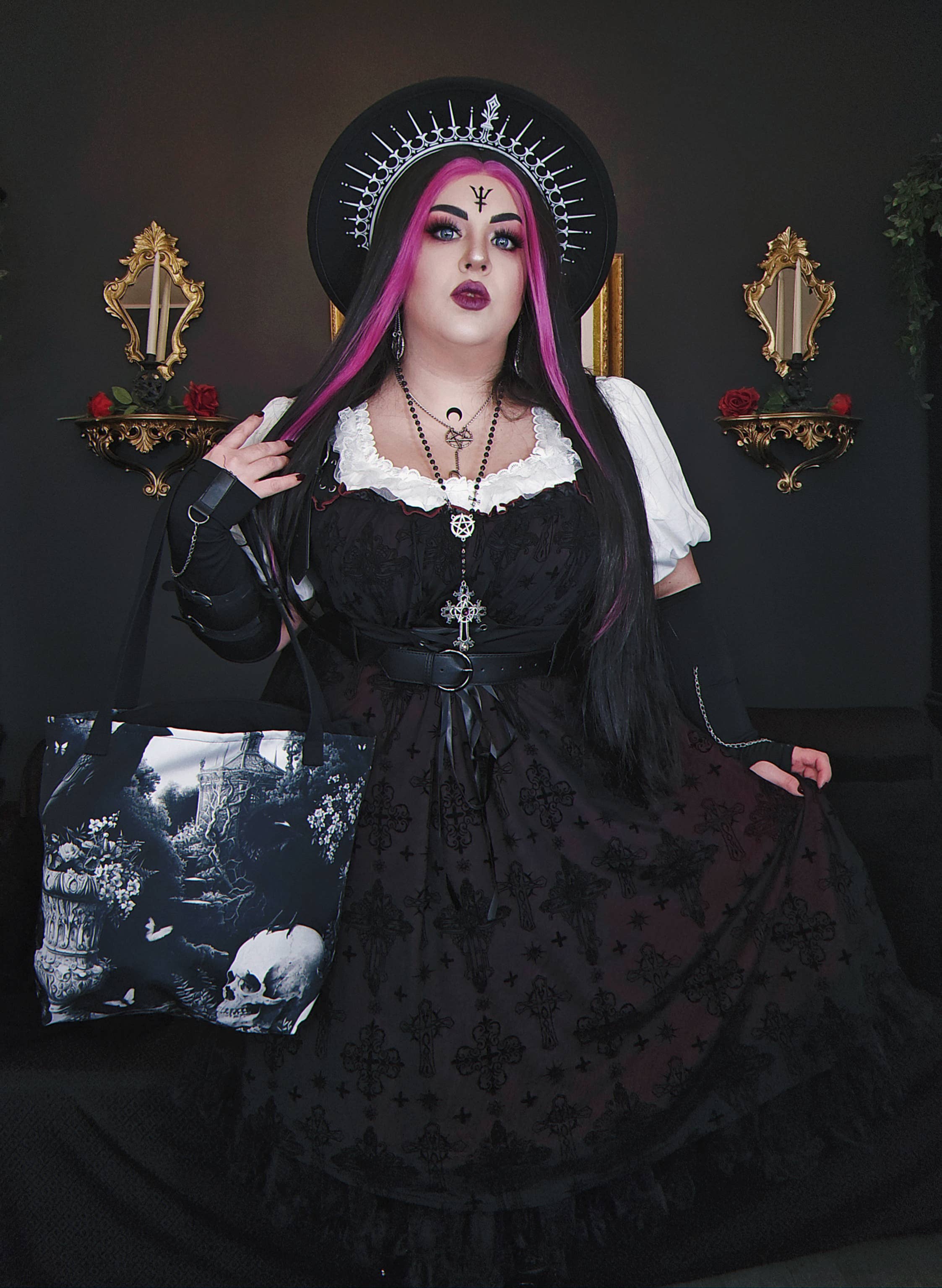 Blessed by Lilith - Wholesale Fedora - Unisex - The Dame - Design Hat2