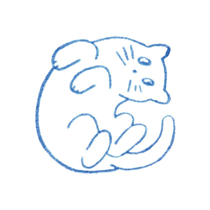 HITOTOKI by KING JIM - Wholesale Rubber/Decorative Stamp - KORI JIRUSHI Crystal Clarity Stamp Large size 40