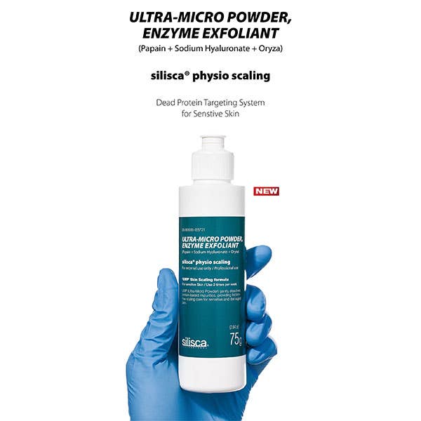 Rebeau – wholesale Facial exfoliant/scrub – Silisca UNLTRA-MICRO POWDER, ENZME EXFOLIANT 75g3
