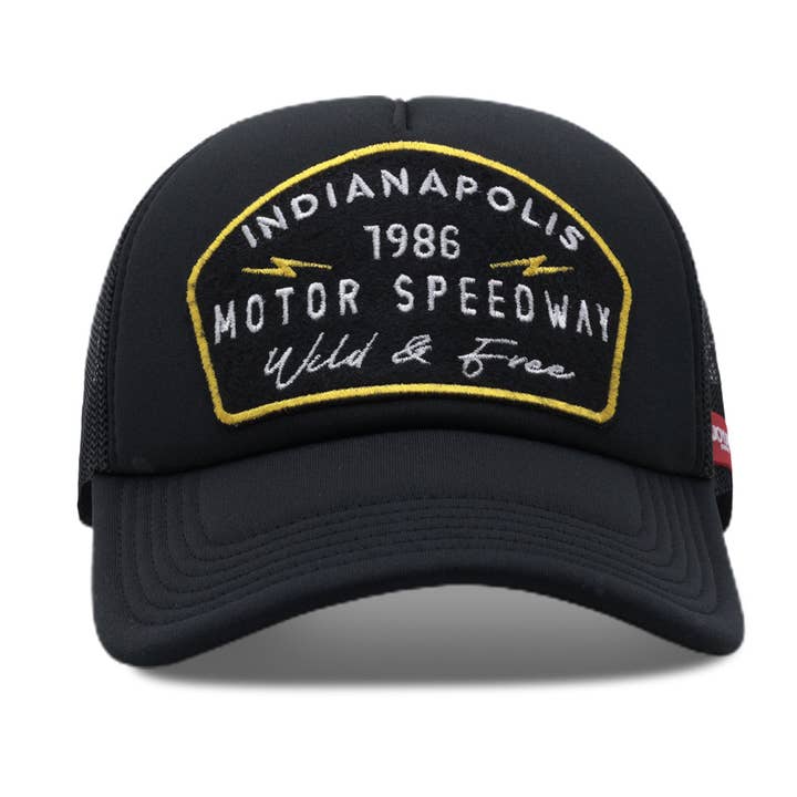 JOYLIFE COMPANY - Wholesale Trucker Hat - Unisex - IINDIANAPOLIS Black Cap1