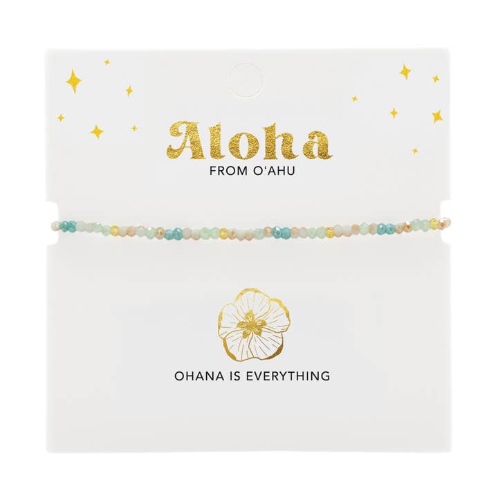 Hawaii Goddess Bracelet - Oahu for wholesale by Lotus and Luna