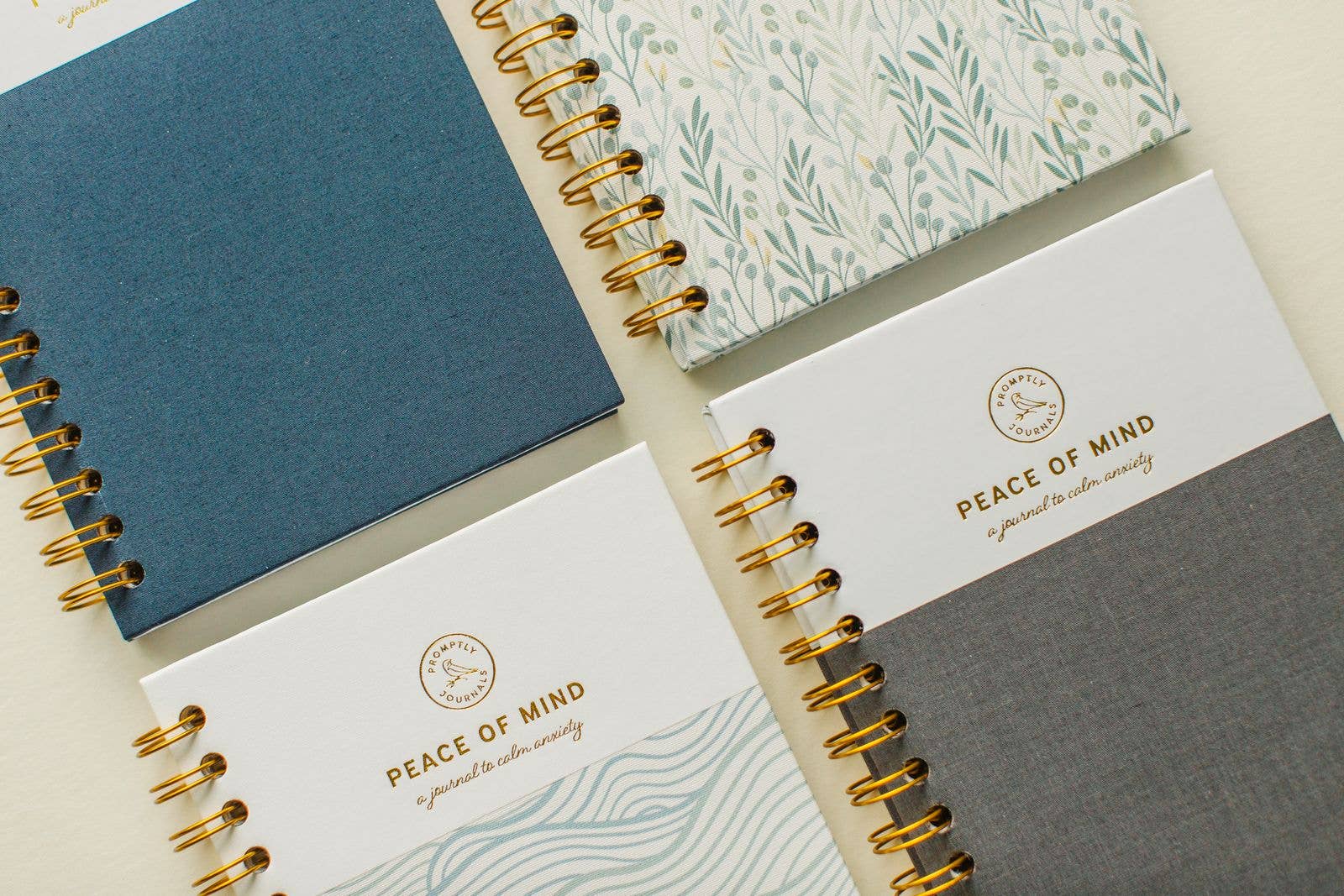 Promptly Journals – wholesale Journal och dagbok – Sinnesro: En tidskrift för att lugna ångest - Terapeut guidad3