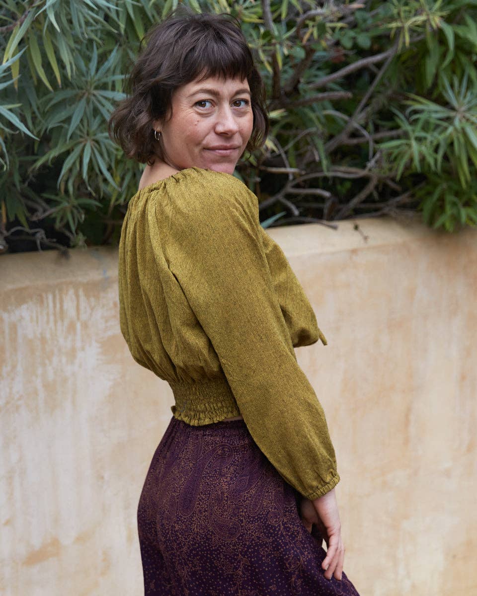 Zig Zag Asian Collection - Wholesale Blouse - Women's - Prairie Blouse14