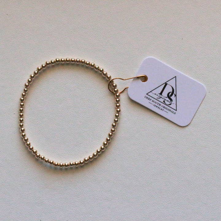 Deep South Originals, LLC - Wholesale Beaded Bracelet - Mollie Gold-Filled Beaded Bracelet ~ Deep South Originals
