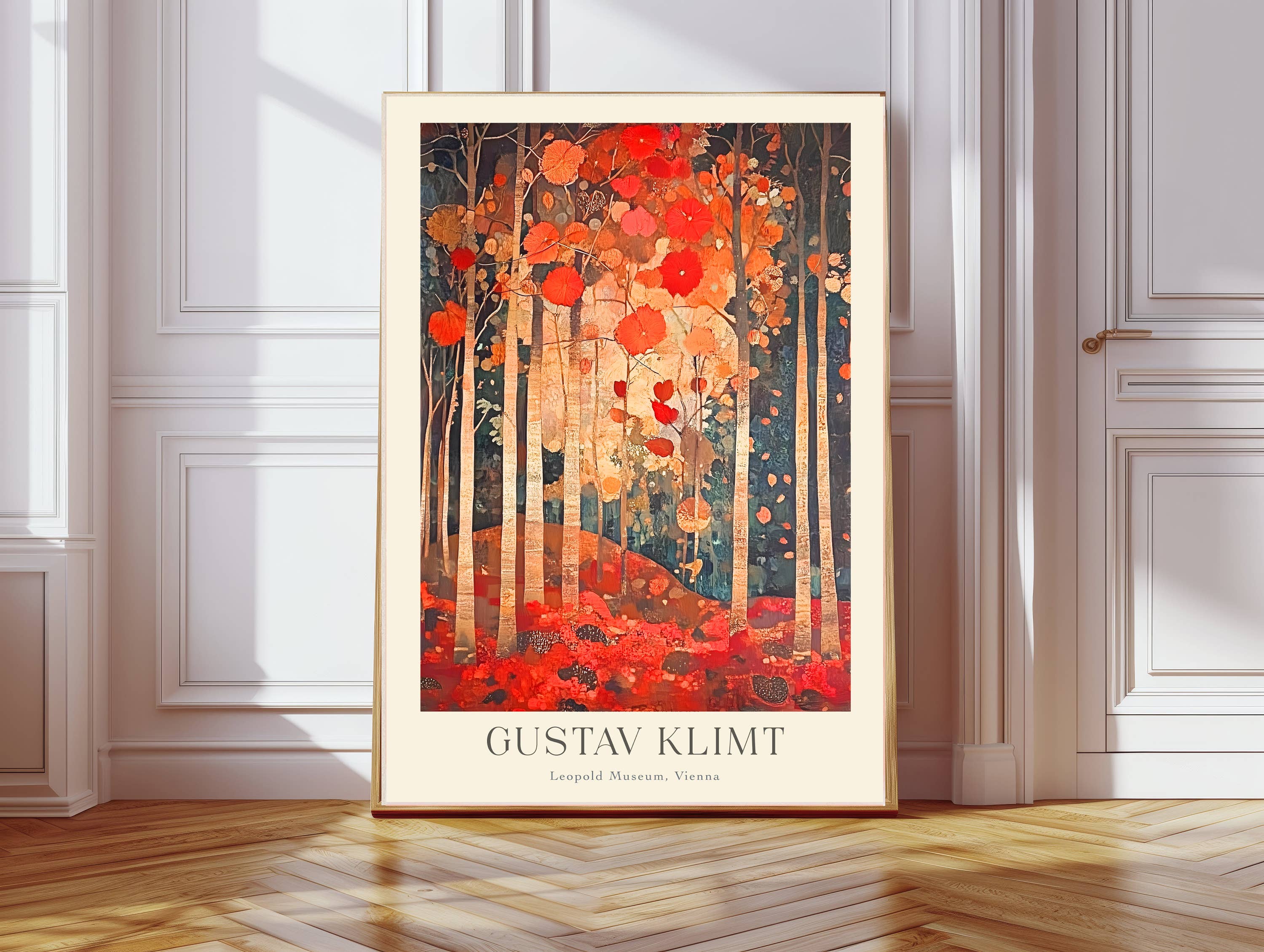 Kumo Art Prints - Wholesale Art Print - Gustav Klimt Forest Art Print