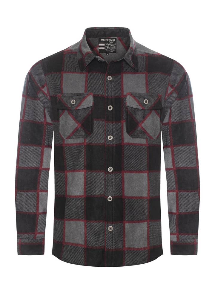 TM Exposure – wholesale Skjorta - Herr – Herrfleece-skjorta9