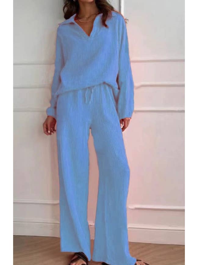 Miss Sparkling - Wholesale Top & Pant Set (NOT Loungewear) - Women's - 2-Piece pants set