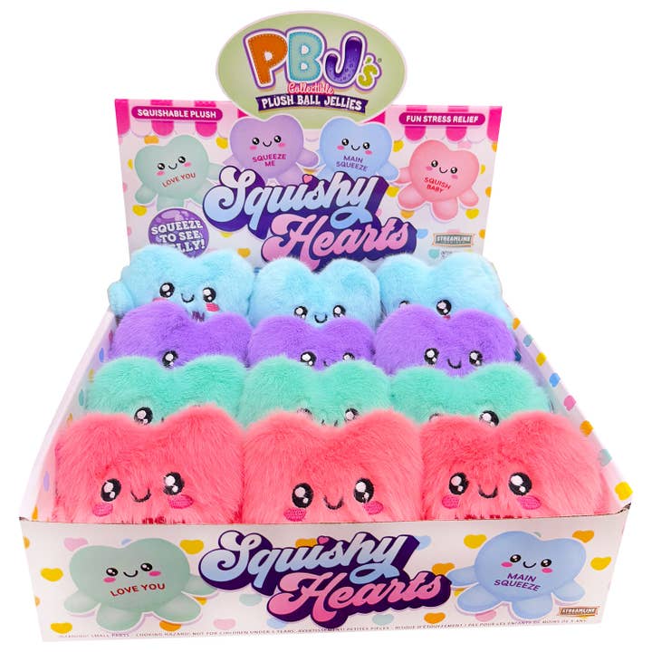 Streamline - Wholesale Stuffed/Plush Toy - Kids & Baby - PBJ's Plush Toy - Sweetheart Tarts1