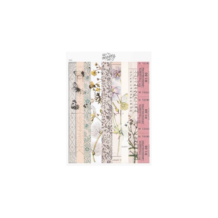 Perforated Pattern Strips for wholesale by Get Messy Art