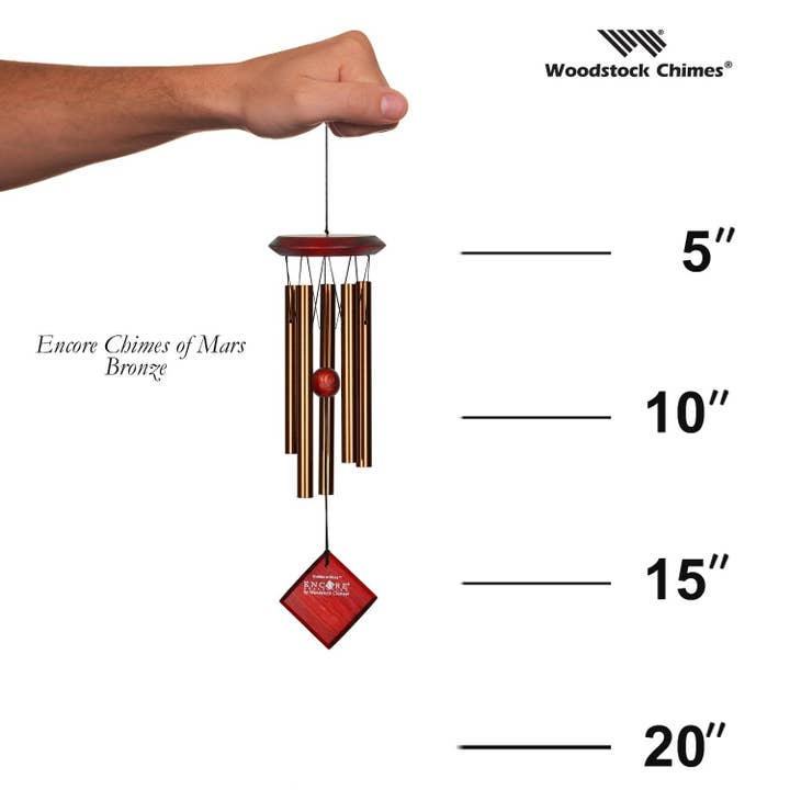 Woodstock Chimes - Wholesale Wind Chime - Chimes of Mars™ - Bronze3