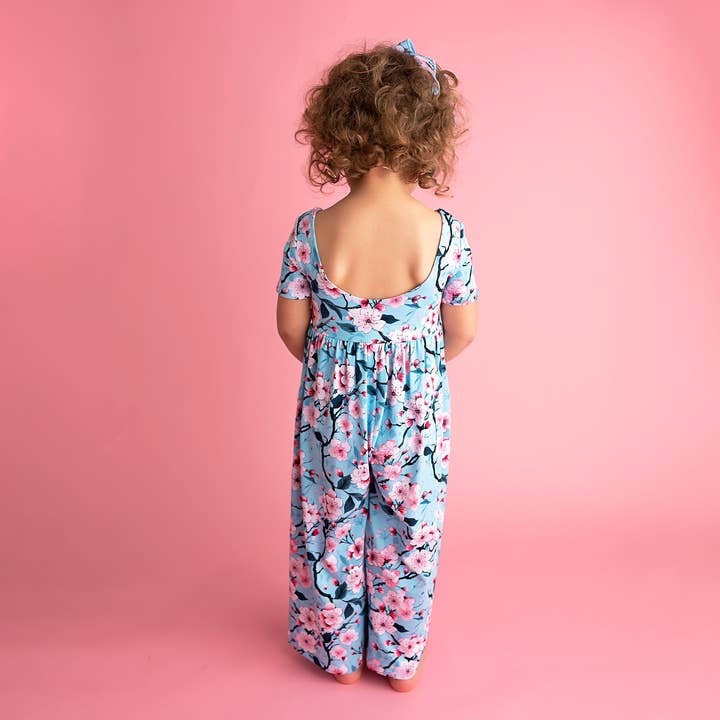 Gigi and Max – Großhandel Strampler – Baby – Bambuskleidung für Mädchen und Mädchen, Strampler, Sakura3