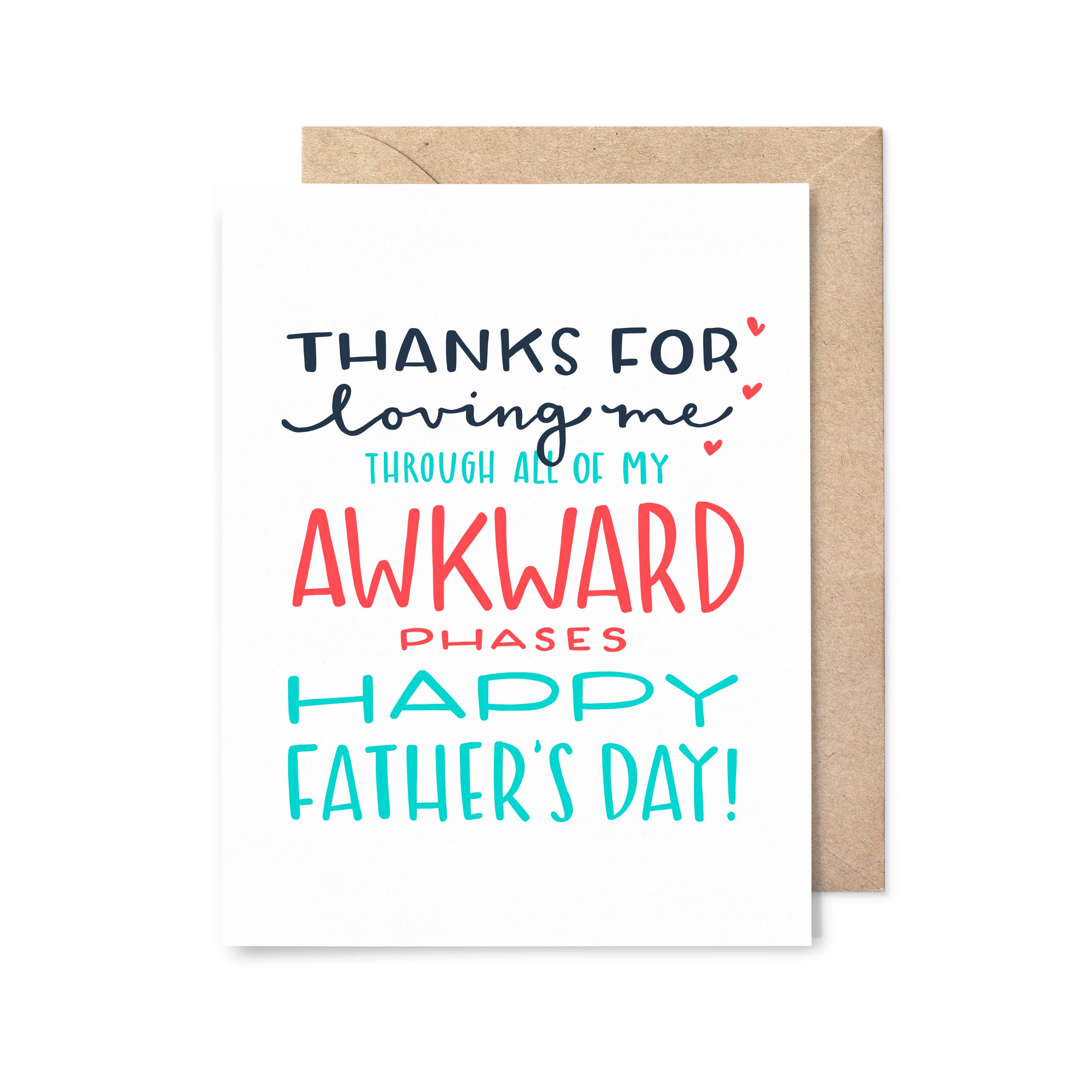 Pinwheel Print Shop - Wholesale Father's Day Card - Father's Day Awkward Phases Card0